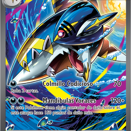 Mega Sharpedo EX SIR - 127/094 - ME02: Phantasmal Flames (PFL) ESPAÑOL