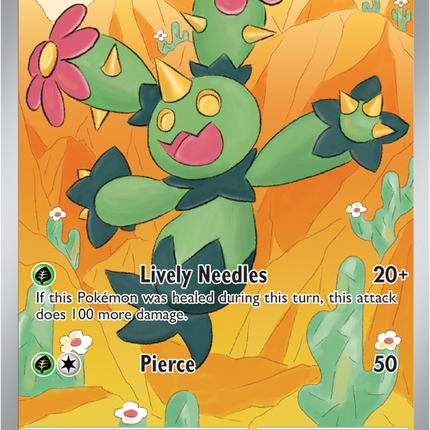 Carta Pokémon Maractus (IR) 093/086 del set Black Bolt de Pokémon TCG en Thunder Cards