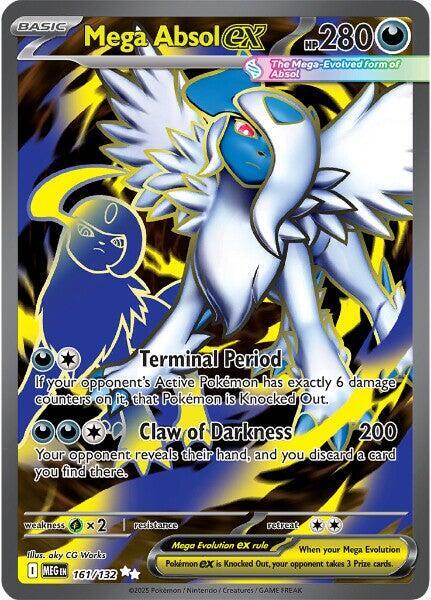 Mega Absol EX FA - 161/132 - ME01: Mega Evolution (MEG)