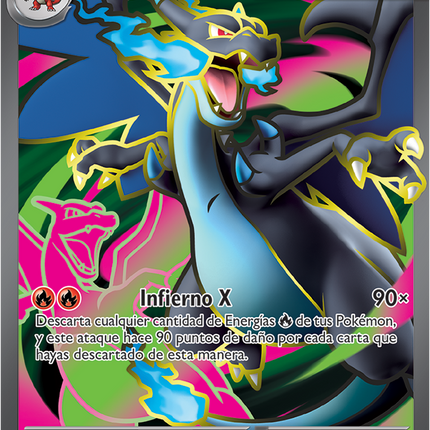 Mega Charizard X EX FA - 109/094 - ME02: Phantasmal Flames (PFL) ESPAÑOL