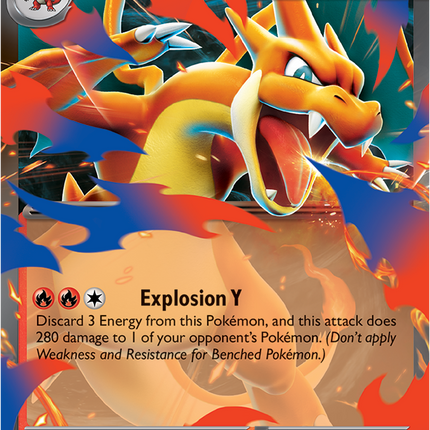 Carta Pokémon Mega Charizard Y EX 022/217 - Ascended Heroes - Thunder Cards