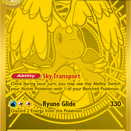 Carta Individual Pokémon Mega Dragonite EX Mega Hyper Rare 295/217, set de Ascended Heroes en Thunder Cards México