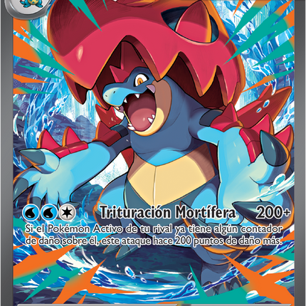 Mega Feraligatr EX SIR - 274/217 - ME: Ascended Heroes (ASC) ESPAÑOL
