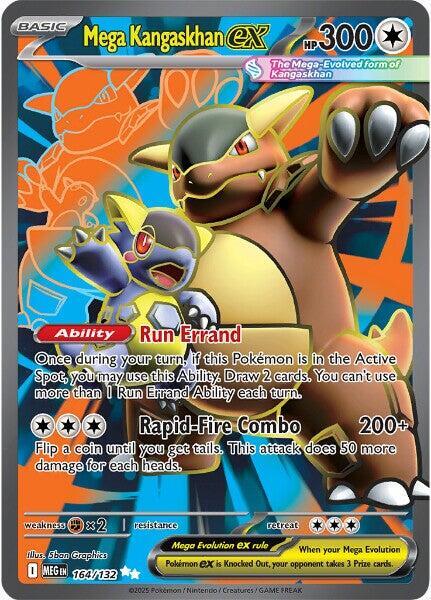 Mega Kangaskhan EX FA - 164/132 - ME01: Mega Evolution (MEG)