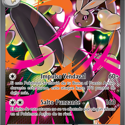 Mega Lopunny EX SIR - 128/094 - ME02: Phantasmal Flames (PFL) ESPAÑOL
