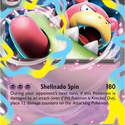 Carta individual Pokémon Mega Slowbro EX 031/084, set Pitch Black, en Thunder Cards México 