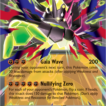 Carta Individual Pokémon Mega Zygarde EX 047/088, BASIC Pokémon 310 HP, set Perfect Order, Ilustración de takuyoa - Thunder Cards México