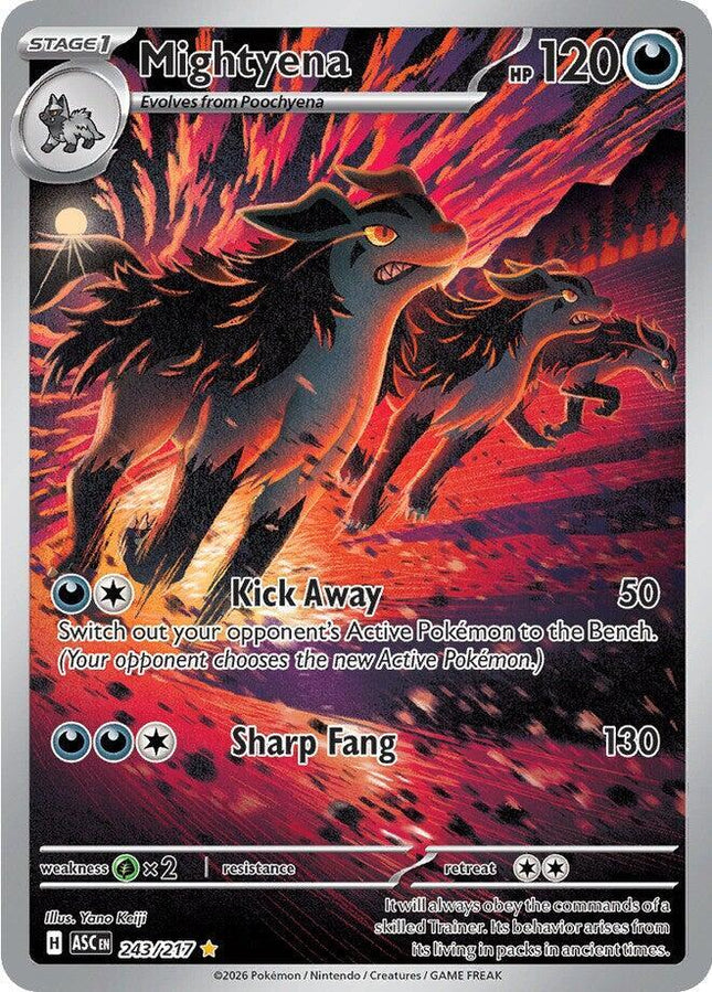 Mightyena SIR- 243/217 - ME: Ascended Heroes (ASC)
