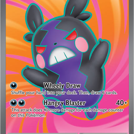 Carta Individual Pokémon TCG Morpeko EX 102/084, set Pitch Black, en Thunder Cards México
