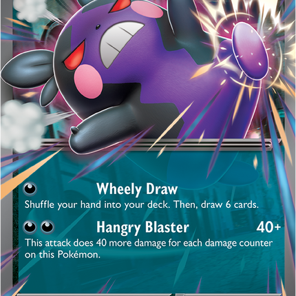 Carta individual Pokémon Morpeko EX 050/084, set Pitch Black, en Thunder Cards México 
