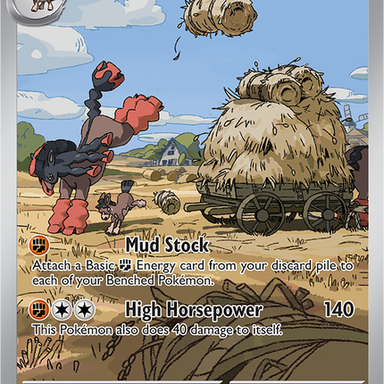 Carta Pokémon Mudsdale (IR) 175/162 del set Temporal Forces de Pokémon TCG en Thunder Cards