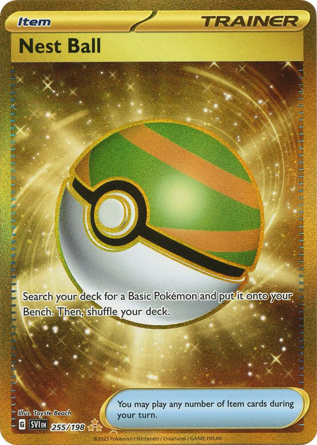 Nest Ball HR - 255/198 - SV01: Scarlet & Violet Base Set (SVI)