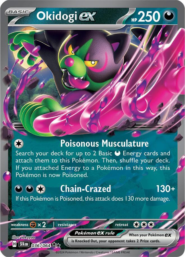 Okidogi EX - 036/064 - SV: Shrouded Fable (SFA)