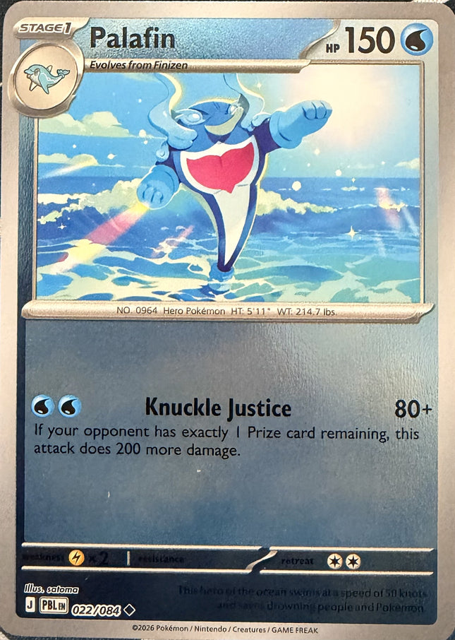 Carta individual Pokémon Finizen 021/084, set Pitch Black, en Thunder Cards México Reverse