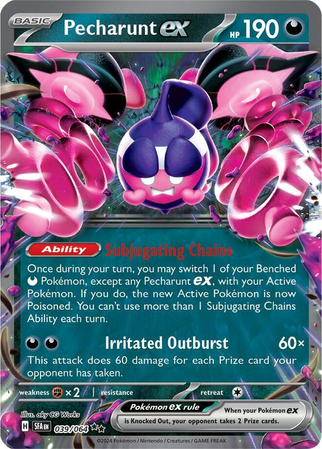 Pecharunt EX - 039/064 - SV: Shrouded Fable (SFA)