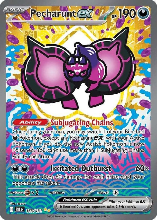 Pecharunt EX SIR 163/131- SV: Prismatic Evolutions (PRE)