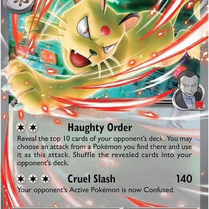 Team Rocket's Persian EX - 150/182 - SV10: Destined Rivals (DRI)