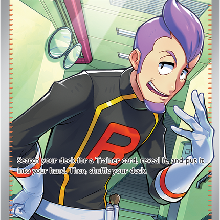 Carta Pokémon Team Rocket's Petrel (UR) 226/182 del set Destined Rivals de Pokémon TCG en Thunder Cards