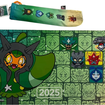 Pokémon Center - Playmat & Playmat Bag - Ogerpon 2025 - International Championship NAIC 2025