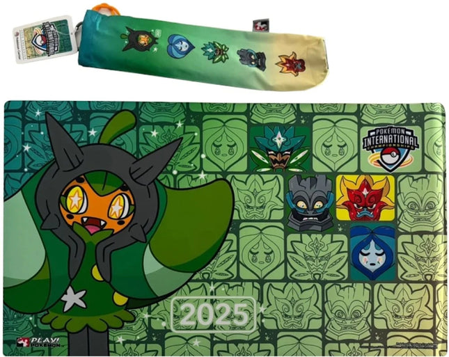 Pokémon Center - Playmat & Playmat Bag - Ogerpon 2025 - International Championship NAIC 2025