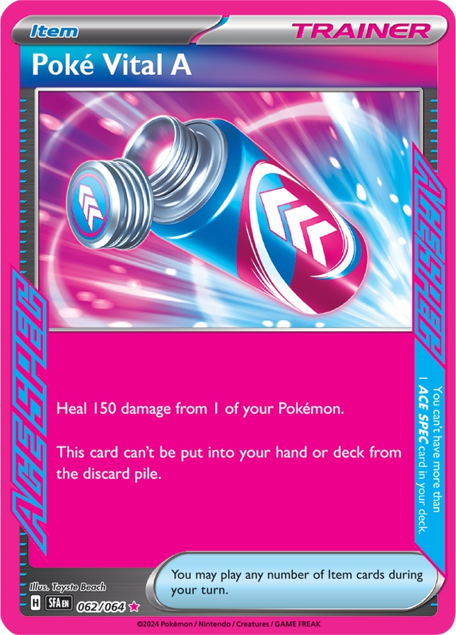Poke Vital A 062/064 - SV: Shrouded Fable (SFA)