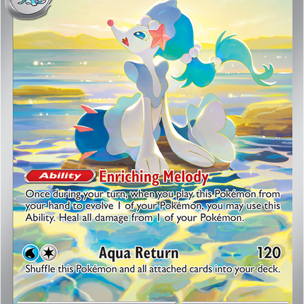 Carta individual Primarina 088/084, set Pitch Black, en Thunder Cards México Illustration Rare 