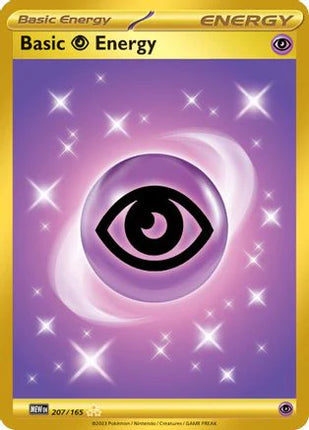 Carta individual Basic Psychic Energy 207/165, set 151, en Thunder Cards México