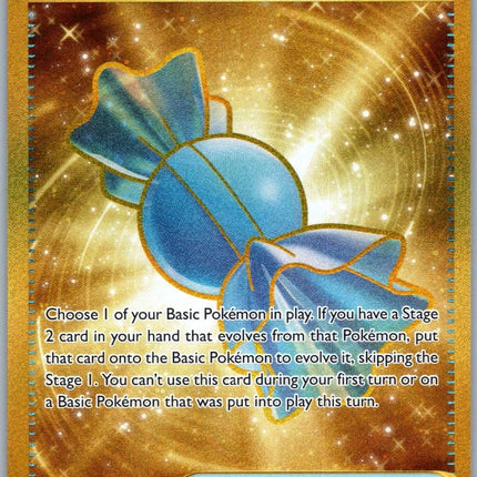 Carta Individual Pokémon Trainer Rare Candy 256/198, Item Trainer, set Scarlet & Violet, Ilustración de Studio Bora Inc. - Thunder Cards México