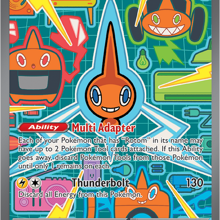Carta Individual Pokémon Rotom EX Special Illustration Rare 126/094, Trainer, set Phantasmal Flames, Ilustración de Yoshimi Miyoshi - Thunder Cards México