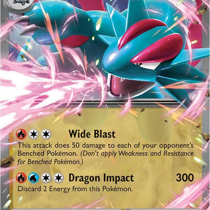 Salamence EX- 114/159 - SV09: Journey Together (JTG)