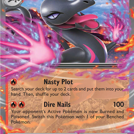Carta Individual Pokémon Salazzle 016/088, Stage 1 Pokémon 260 HP, set Perfect Order, Ilustración de 5ban Graphics - Thunder Cards México