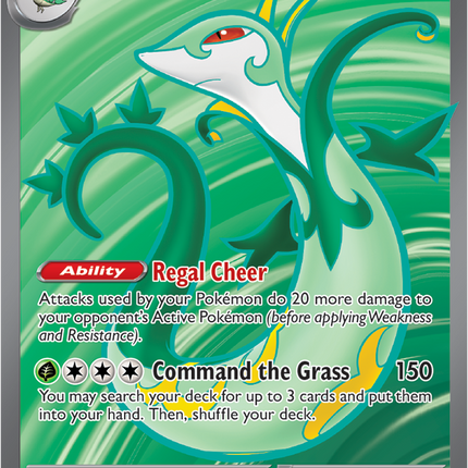 Serperior EX Ultra Rare - 156/086 - Black Bolt (BLK)