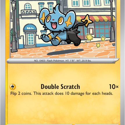 Carta Individual Pokémon Shinx 026/088, BASIC Pokémon 70 HP, set Perfect Order, Ilustración de Saboteri- Thunder Cards México