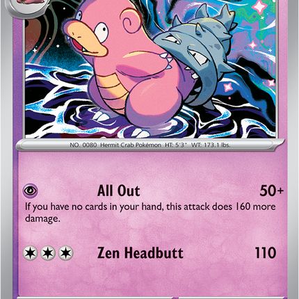 Carta individual Pokémon Slowbro 030/084, set Pitch Black, en Thunder Cards México 