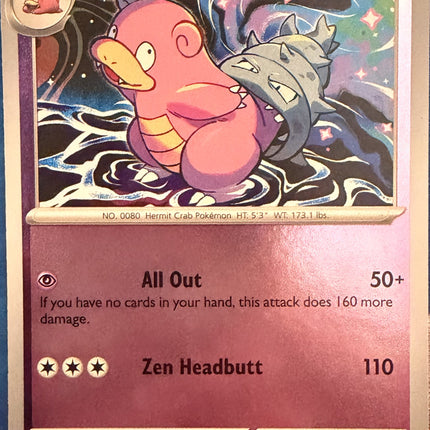 Carta individual Pokémon Slowbro 030/084, set Pitch Black, en Thunder Cards México Reverse