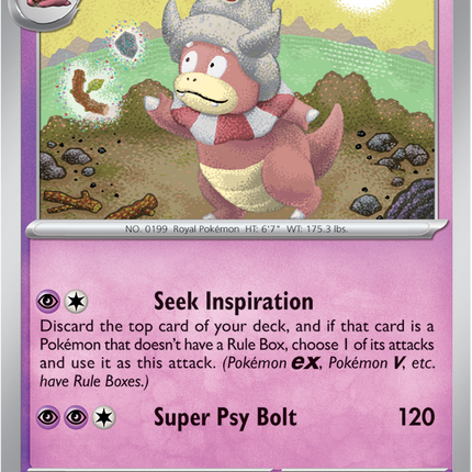 Carta Pokémon Slowking 058/142 del set Stellar Crown de Pokémon TCG en Thunder Cards