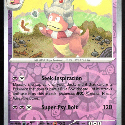 Carta Pokémon Slowking Reverse 058/142 del set Stellar Crown de Pokémon TCG en Thunder Cards
