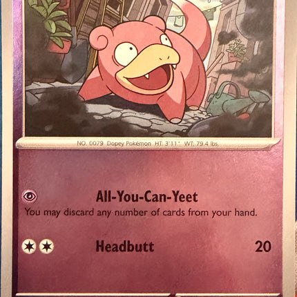 Slowpoke - 029/084 - ME5: Pitch Black (PBL) Reverse