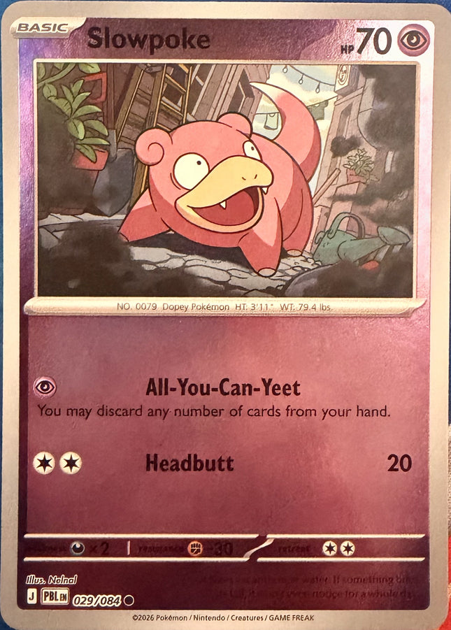 Slowpoke - 029/084 - ME5: Pitch Black (PBL) Reverse