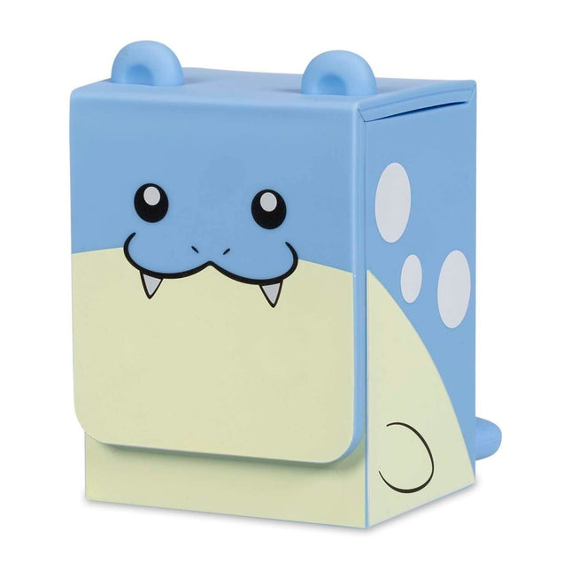 Caja portadeck oficial de Pokémon Center con diseño en relieve de Spheal en silicona para cartas de TCG