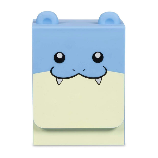 Caja portadeck oficial de Pokémon Center con diseño en relieve de Spheal en silicona para cartas de TCG