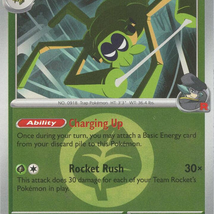 Carta Pokémon Team Rocket Spidops 019/217 - Ascended Heroes - Thunder Cards