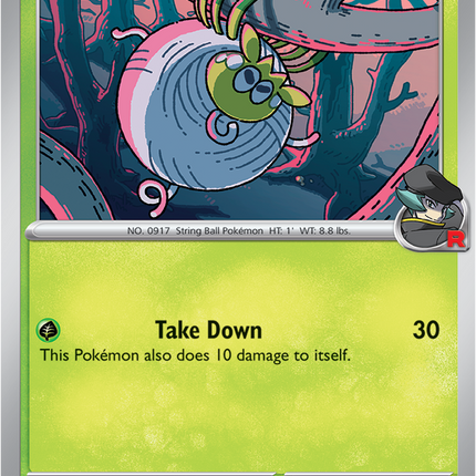 Carta Pokémon Team Rocket's Tarontula 018/217 - Ascended Heroes - Thunder Cards