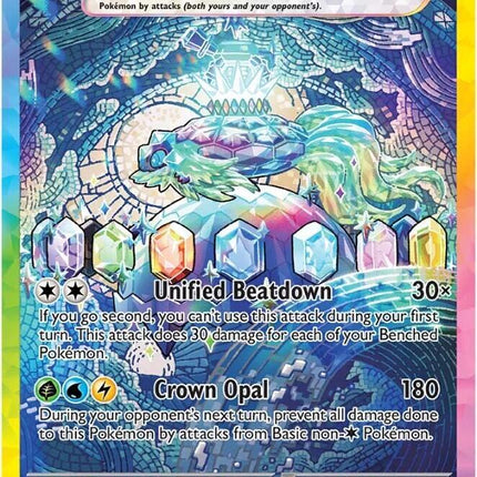 Terapagos EX SIR - 170/142 - SV07: Stellar Crown (SCR)