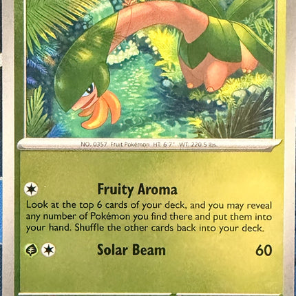 Carta individual Pokémon Tropius 001/084, set Pitch Black, en Thunder Cards México Reverse