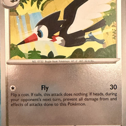 Carta individual Pokémon Trumbeak 067/084, set Pitch Black, en Thunder Cards México Reverse