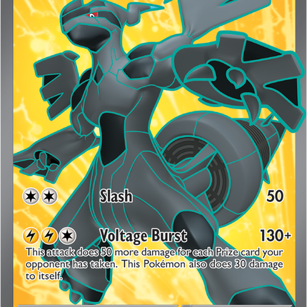 Carta Pokémon Zekrom EX Ultra Rare 158/086 del set Black Bolt de Pokémon TCG en Thunder Cards México