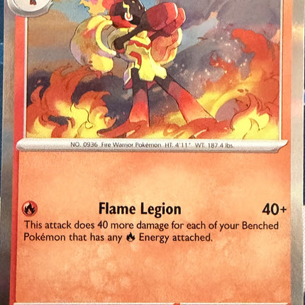 Carta individual Pokémon Armarouge 012/084, set Pitch Black, en Thunder Cards México Holo
