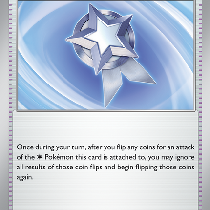 Carta individual Pokémon Backtrack Badge 074/084, set Pitch Black, en Thunder Cards México 