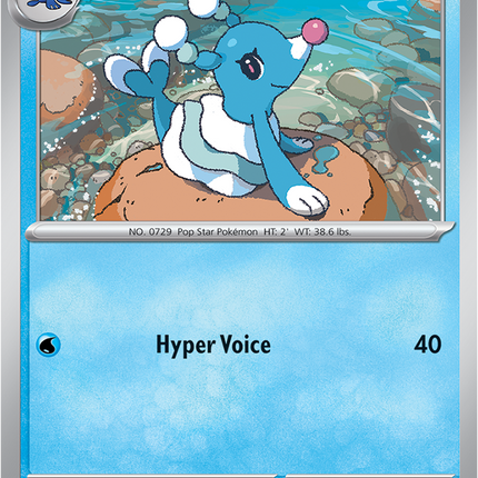 Carta individual Pokémon Brionne 019/084, set Pitch Black, en Thunder Cards México